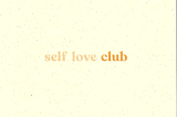 Открытки Malen «Self love club»