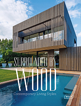 Surrounded by Wood.  Contemporary Living Styles