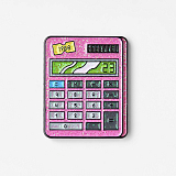 Значок эмалированный «Калькулятор»