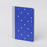 Ежедневник недатированный A5 Classic blue Dots