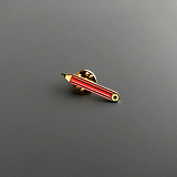 Значок эмалированный «Красный карандаш»