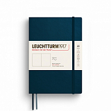 Блокнот Leuchtturm1917 Medium A5 61л без линовки мягкая обложка Синее море
