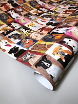 Упаковочная бумага «Собаки» 70х100 см