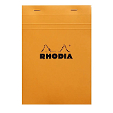 Блокнот Rhodia Basics №16 А5 клетка оранжевый