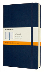 Блокнот Moleskine CLASSIC Large,  пунктир,  синий сапфир QP066B20