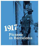 1917.  Picasso in Barcelona