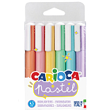 Набор текстовыделителей Carioca «pastel» 6 цв скош