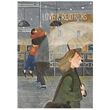 Смешливые открытки «Книги и дождь»